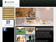 Tablet Screenshot of hotelacasadorio.com